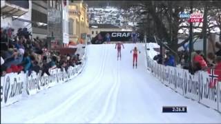 Biegi narciarskie w Drammen  sprint klasyczny  finał [upl. by Modestine671]