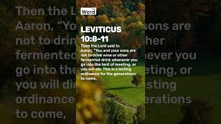 Leviticus 10811 The Path to Purity and Holiness Unveiled  A Journey Through the Bible leviticus [upl. by Reni]