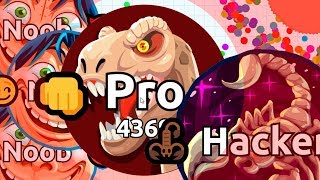 NOOB vs PRO vs HACKER in Agario Battle Royale [upl. by Ylellan590]