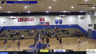 Castlewood Warriors vs FlorenceHenry Falcons sub varsity VB [upl. by Beach]