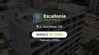 Conoce el Avance de obra de Escallonia [upl. by Oinesra]