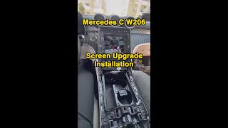 How to Install Mercedes C200 W206 Android Screen Upgrade [upl. by Forest]