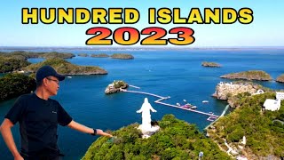 Amazing Aerial view of HUNDRED ISLANDS Alaminos City Pangasinan [upl. by Amzu964]