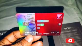 IDFC WOW Credit Card  FD WOW Credit Card  FD 90 Credit Card Limit  FULL Details [upl. by Terina14]