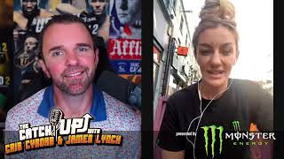 Leah McCourt talks Bellator 300 San Diego Fight Vs Sara McMann Cyborg X Zingano and more [upl. by Trini898]