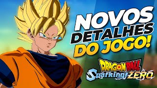 Bandai revelou novos DETALHES IMPORTANTES de DRAGON BALL SPARKING ZERO e falaram sobre a tal TELA [upl. by Brock]