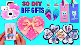 30 DIY  BFF GIFT IDEAS [upl. by Lampert716]