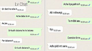 Naughty WhatsApp Lv Chat [upl. by Navonod]