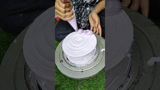 6B nozzle se beutiful cake design shortvideo shorts [upl. by Arised]