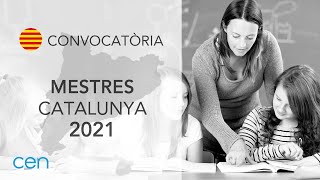 Oposicions Mestres Catalunya  Convocatòria 2021  CEN Oposiciones [upl. by Einnij]