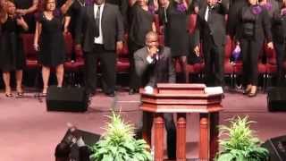 Rev Clinton McFarland Closing Our First Service in OUR PLACE OF GRACE [upl. by Tabib865]