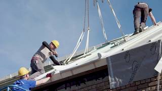 Totaalrenovatie met LMents® dakelementen van Recticel Insulation [upl. by Nnairek]