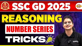 SSC GD 2025  REASONING  NUMBER SERIES TRICKS  BY PREETI MAM [upl. by Aitra869]