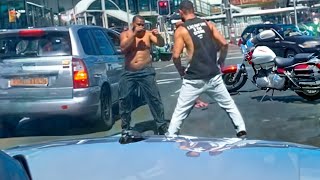 WHEN BIKERS FIGHT BACK  Crazy Motorcycle Moments Ep 11 [upl. by Annaigroeg832]