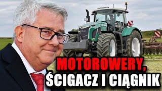 Kilometrówki Ryszarda Czarneckiego W rozliczeniach motorowery ścigacz i ciągnik [upl. by Yanal]