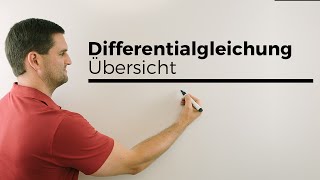 Differentialgleichung Differenzialgleichung Übersicht Schreibweisen  Mathe by Daniel Jung [upl. by Veradis]