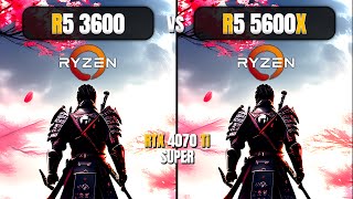 AMD Ryzen 5 3600 vs AMD Ryzen 5 5600x  12 Games Tested [upl. by Rois]