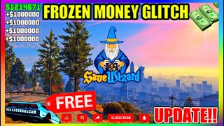 TUTORIALSOLO FROZEN MONEY GLITCH GTA ONLINE USING SAVE WIZARD SUPER EASY TO HIT [upl. by Assirehs]