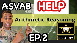 ASVAB study guide 2023 how to pass Asvab Arithmetic Reasoning [upl. by Rehpotsyrhc]