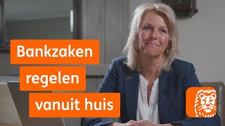 Bankzaken doen vanuit huis  Digitaal Bankieren Digicoach Netty  ING [upl. by Coats]