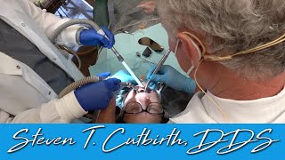 How to Retract amp Aspirate  Dental Minute with Steven T Cutbirth DDS [upl. by Sartin]