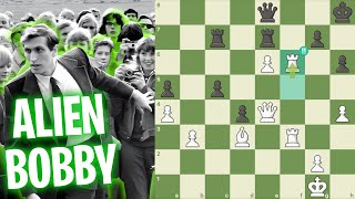 Bobby Fischer e sua COMPREENSÃO ALIENÍGENA Sobre Xadrez Fischer x Spassky 1972 [upl. by Izawa]