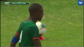 Miguel Chaiwa COSAFA U17 Video report vs Angola [upl. by Sugihara]