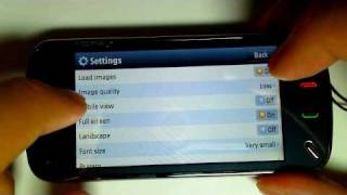 Opera Mini 5 Beta on the N97 for S60 5th Edition [upl. by Yma]