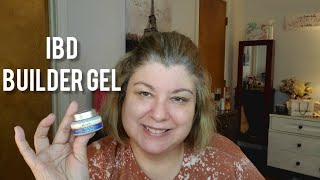 DIY Hard Gel Mani  IBD Builder Gel  First Impression  Newbie Demo [upl. by Latsyrk]