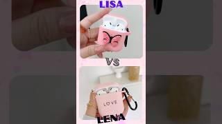 Lisa 🆚 Lena 👇🏽🩵🤍❤️💜🩷💙quiz choose vs youtubeshorts [upl. by Abas]