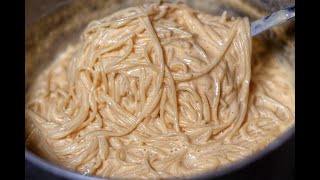 CREAMY SPAGHETTI amp CHEESE CHEESE SPAGHETTI RECIPE [upl. by Ihsir635]