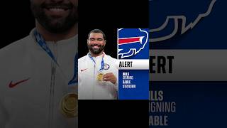 Olympian Gable Steveson Signs with the Bills🥇🦬🏈 shorts nfl buffalo [upl. by Savannah915]