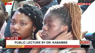 PUBLIC LECTURE BY DR KABAMBE MALAWI [upl. by Armyn]