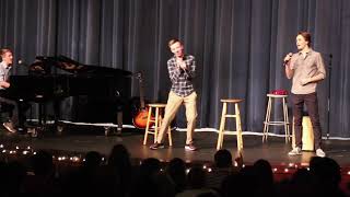 High school students sing meme songs at talent show All star Wii song etc [upl. by Krebs]