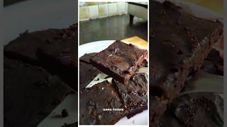 Chocolate Brownie recipe without Oven 😋 shorts brownie chocolatebrownie [upl. by Kruse699]