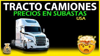 Subastas de Camiones en Estados Unidos 2024  Comprar Tractocamion USA [upl. by Merta]