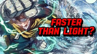 Is Deku REALLY faster than LIGHT [upl. by Giefer211]