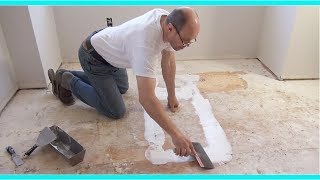 How to Fix Repair Squeaking Floor Как устранить скрип пола [upl. by Yer602]