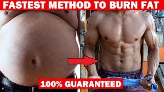 Fastest Way To Burn Fat  100 Guaranteed SECRET  Tips amp Workout [upl. by Lynett]