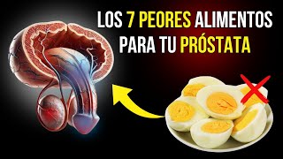 Alerta Los 7 alimentos que debes evitar para cuidar tu próstata [upl. by Leuamme790]