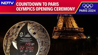 Paris Olympics 2024  Countdown To Paris Olympics Opening Ceremony [upl. by Ellenahs312]