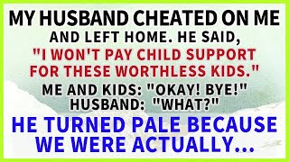 My husband cheated and left home He said I wont pay child support  I agreed because… [upl. by Noreik]