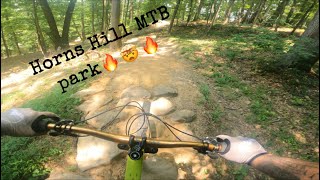 SHUTTLE PARK IN OHIO😳  HORNS HILL MTB PARK [upl. by Rodolphe]