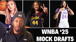 WNBA 2025 Mock Draft Boards [upl. by Ahseen955]