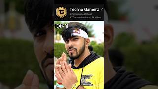 Top 5 Free Fire vs Minecraft Legendary Player 🔥 HS GAMING  shorts  technogamerz [upl. by Haianeb]