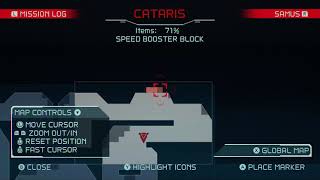 How to obtain Missile tank in Cataris Speed Booster blocks Metroid Dread [upl. by Tai45]