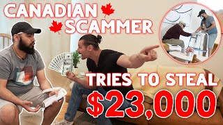 CANADIAN SCAMMER CROSSES BORDER TO STEAL 23000 FROM OLD MAN [upl. by Azaria]