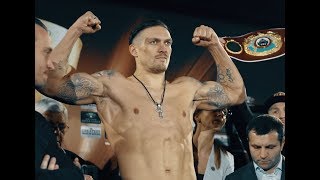 Усик  Бриедис Взвешивание Usyk vs Briedis Weighin [upl. by Ecyla]