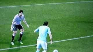 ECavani gol uguale a quello segnato nel posticipo Palermo  Napoli  PES 2012  PS3 [upl. by Lana]