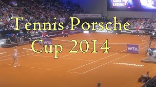 Tennis Porsche Grand Prix Stuttgart 2014 Ivanovic Lisicki Sharapova Errani Kusnezowa [upl. by Philpot]